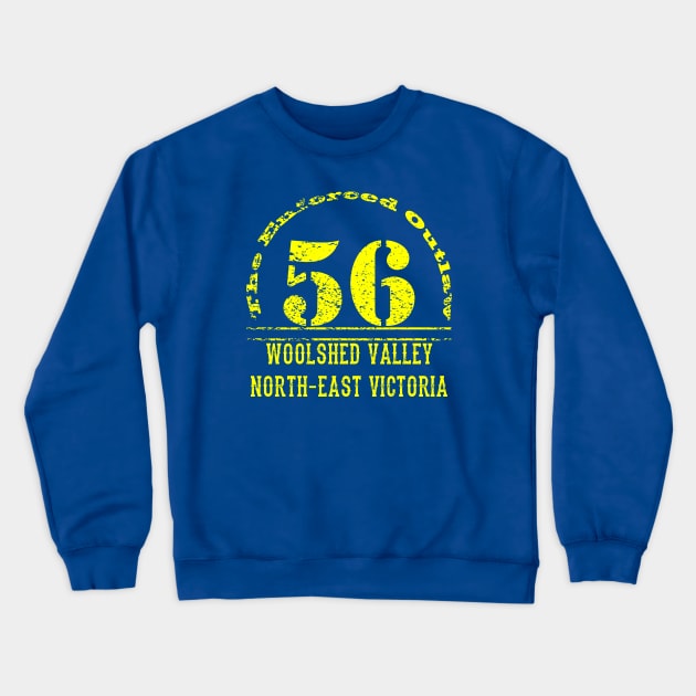 Woolshed 56 - Yellow Crewneck Sweatshirt by Outlaw_Joe_Byrne